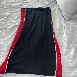 Red & White Fashion Nova Mini Dress
